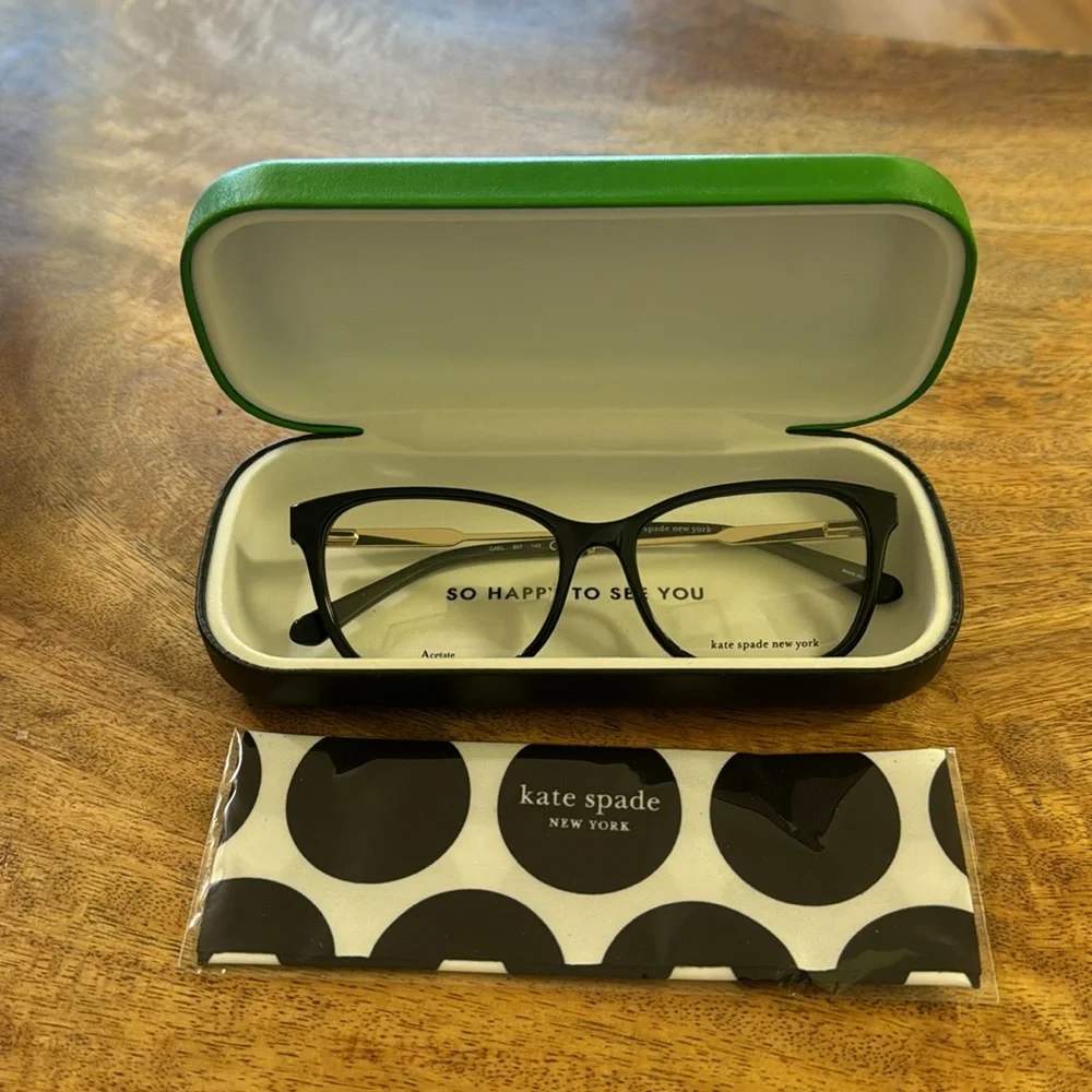 Kate Spade Gael women’s eyeglass frame black